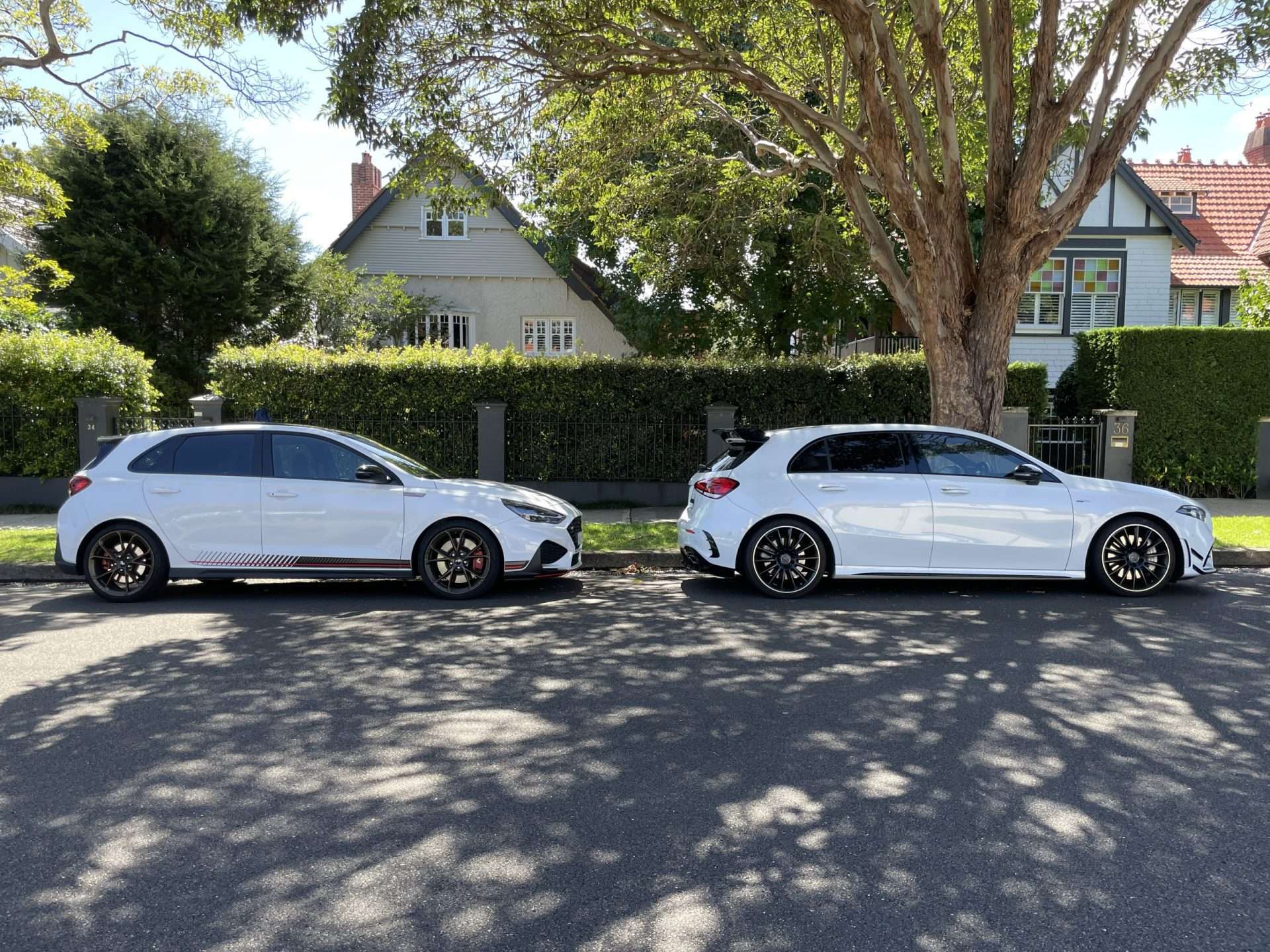 Hyundai i30 N Drive-N Limited Edition and Mercedes-Benz A35 AMG